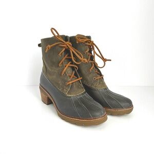 Sperry Saltwater Heel Rain Boot - Size 9
